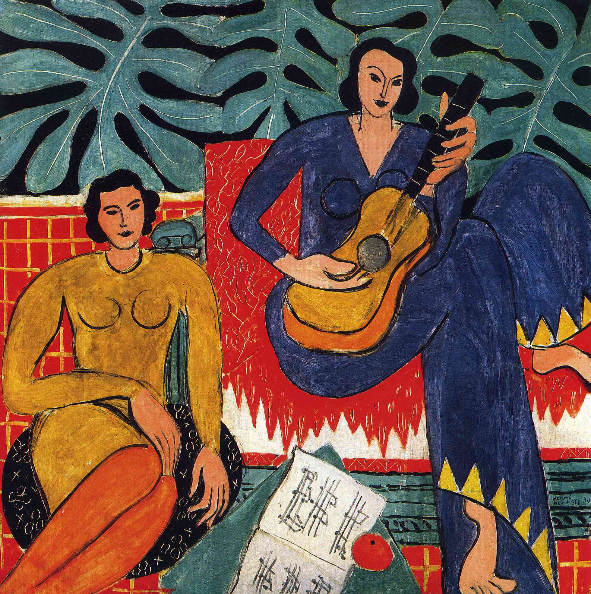 Henri Matisse - Music 1939